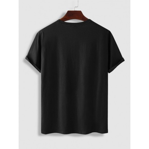 Night Scene Of The City Graphic Short Sleeves T Shirt Night Scene Of The City Graphic Short Sleeves T Shirt