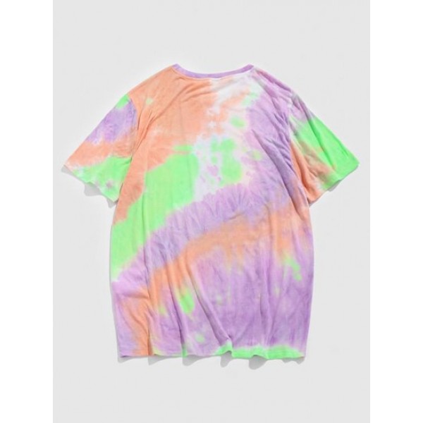 Tie Dye Rose New York Short Sleeve T-shirt Tie Dye Rose New York Short Sleeve T-shirt